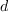 d