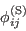 \phi^{(\mathrm{\tiny S})}_{ij}