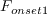 F_{onset1}