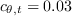 c_{\theta,t}=0.03