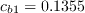 c_{b1}=0.1355