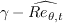 \gamma-\widehat{Re_{\theta,t}}