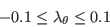 -0.1 \leq \lambda_{\theta} \leq 0.1