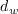 d_w