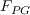 F_{PG}