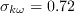 \sigma _{k\omega }=0.72