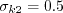 \sigma_{k2} = 0.5