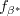 f_{\beta^*}