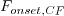 F_{onset,CF}