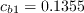 c_{b1} = 0.1355