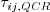\tau_{ij,QCR}