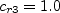 c_{r3} = 1.0